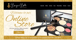 Desktop Screenshot of bonjourbellecosmetics.com